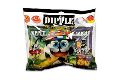 Fussball EM Snack Bag Mais Chips (3x90g)