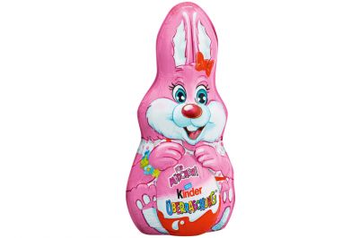 Kinder Hase mit beraschung fr Mdchen (75g)