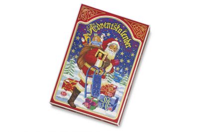 Reber Adventskalender-Klassiker Weihnachtsmann (650g)