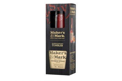 Maker's Mark Red Seal mit Tumbler Geschenkset  45% vol (0,7l)