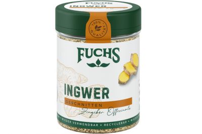 Fuchs Ingwer geschnitten (45g)