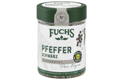 Fuchs Pfeffer Schwarz geschrotet (60g)