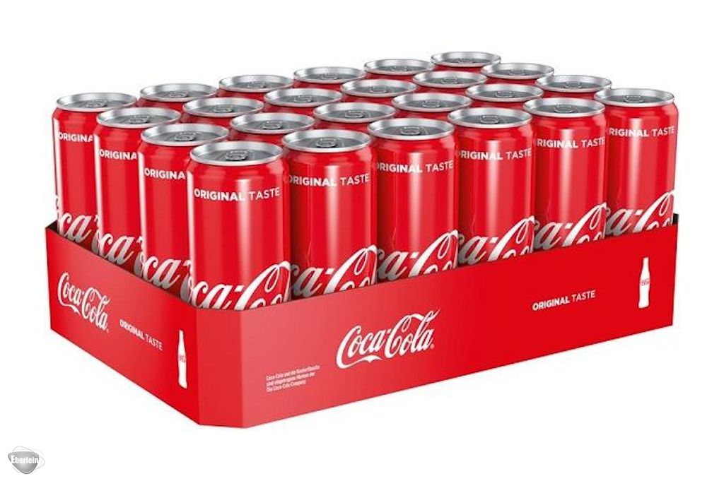 Coca Cola (24x0,33l) - Eberlein-Shop - Anlieferung in Leipzig und Versand  in Deutschland